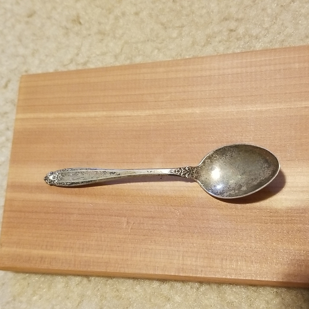 International Sterling Preludes vintage tiny spoon